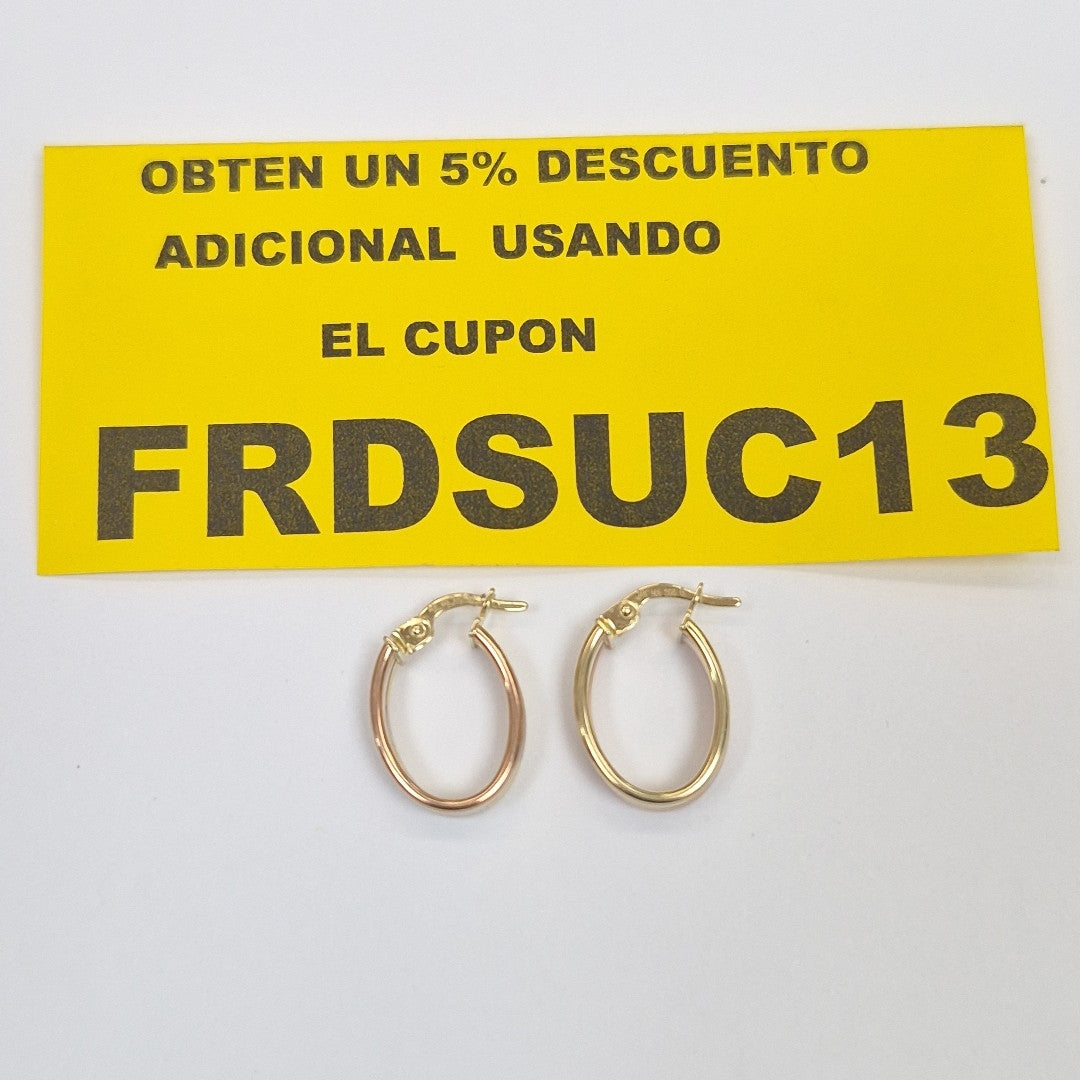 ARRACADAS ORO 14K 1.5 (NUEVO)