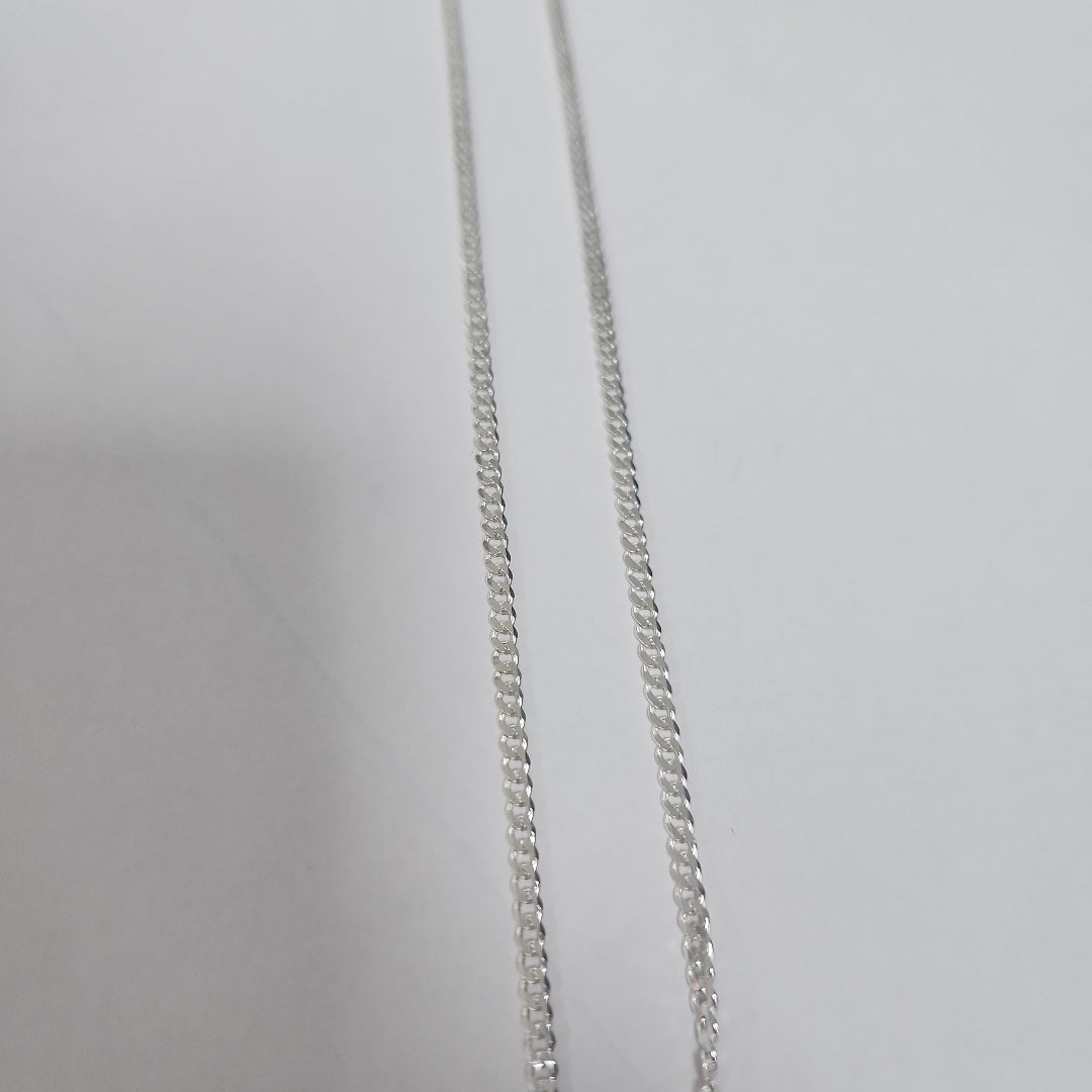 CADENA BARBADA PLATA .925 55 CM 5.13 GR (NUEVO)