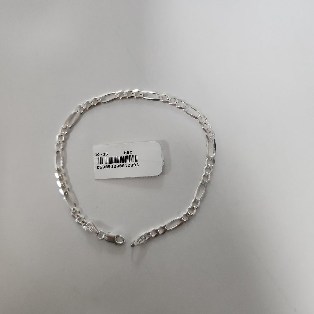 PULSERA 3X1 PLATA .925 18 CM 4.33 GR (NUEVO)