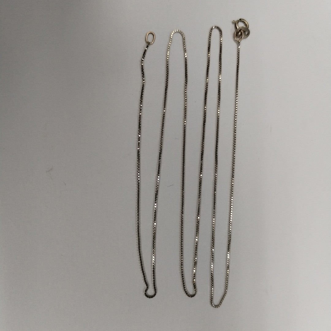 CADENA ORO BLANCO 14 K 1 GRMS (SEMINUEVO)