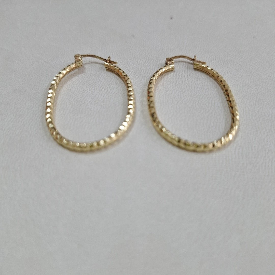ARRACADAS PAR ORO 14 K 2,70 GRMS (SEMINUEVO)