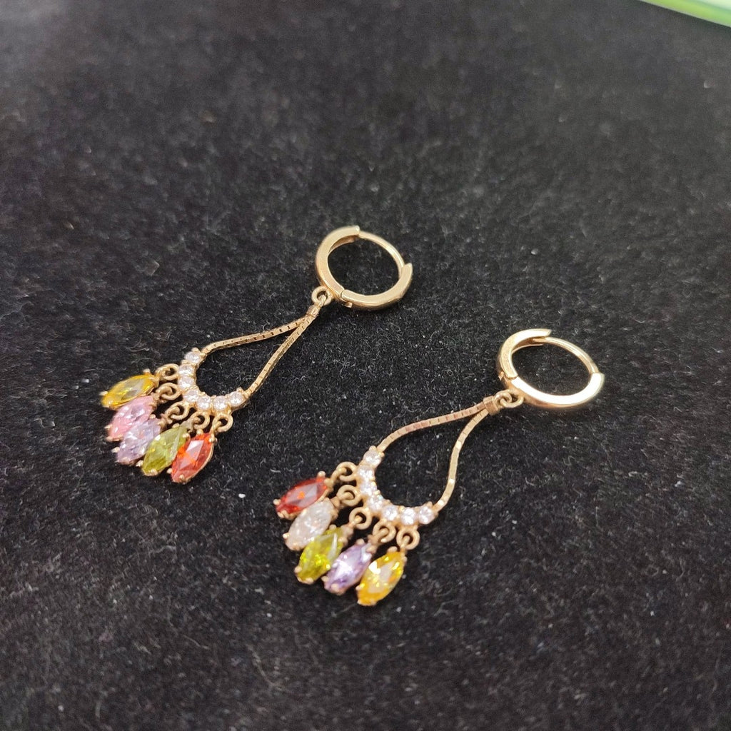 ARETES PAR ORO 14 K 3.1 GRMS (SEMINUEVO)