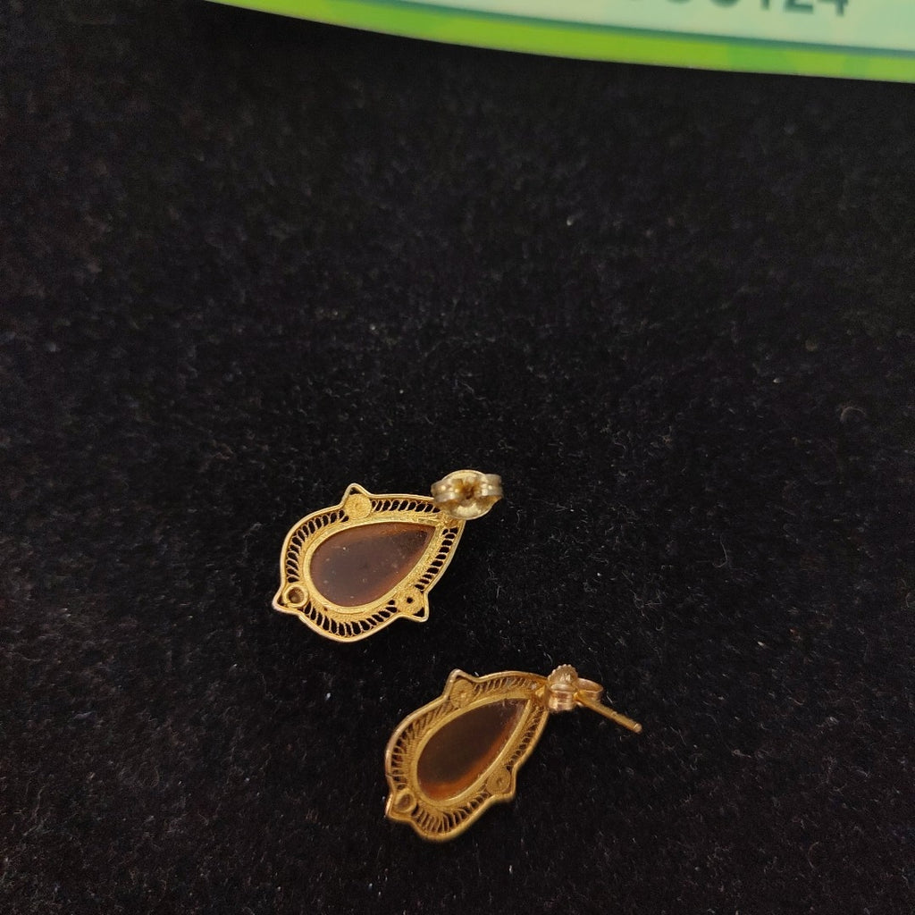 ARETES PAR ORO 14 K 2.2 GRMS (SEMINUEVO)