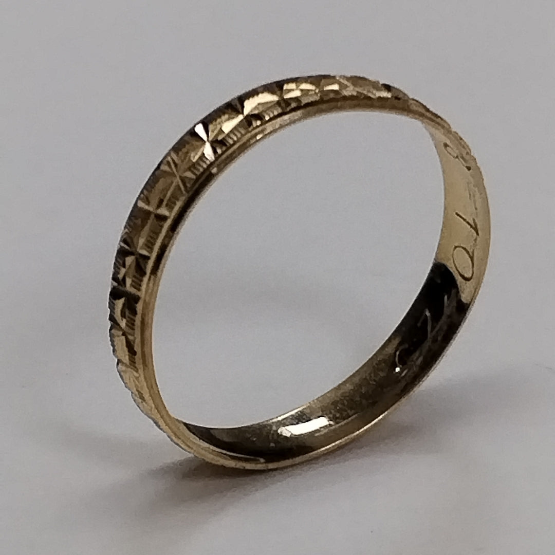 ARGOLLA ORO 10 K 1 GRMS (SEMINUEVO)