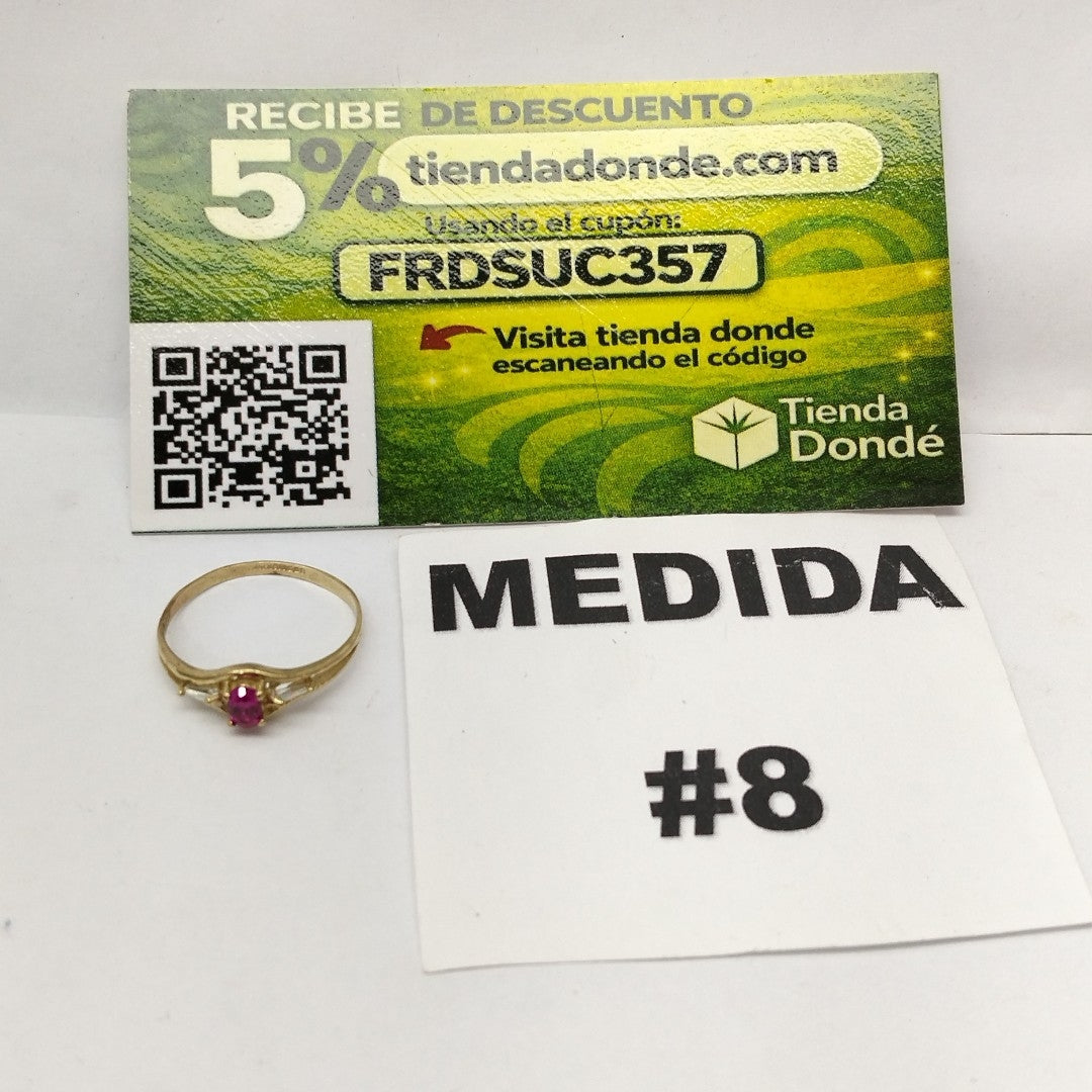 ANILLITO ORO 10 K 1.3 GRMS (SEMINUEVO)