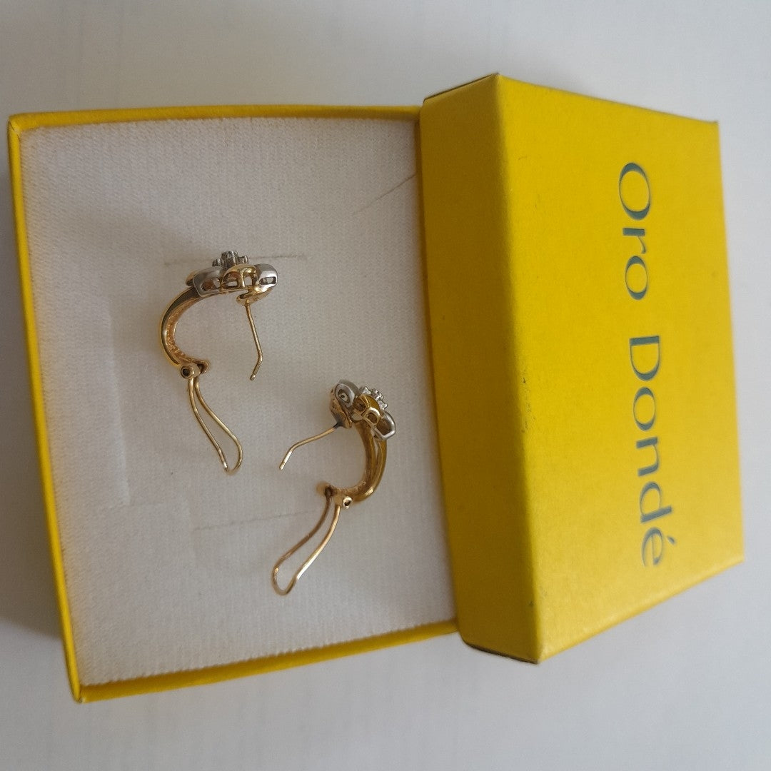 BROQUELES PAR ORO 14 K 5.2 GRMS (SEMINUEVO)