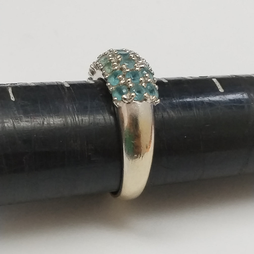ANILLITO ORO, ORO BLANCO 14 K 3.6 GRMS (SEMINUEVO)