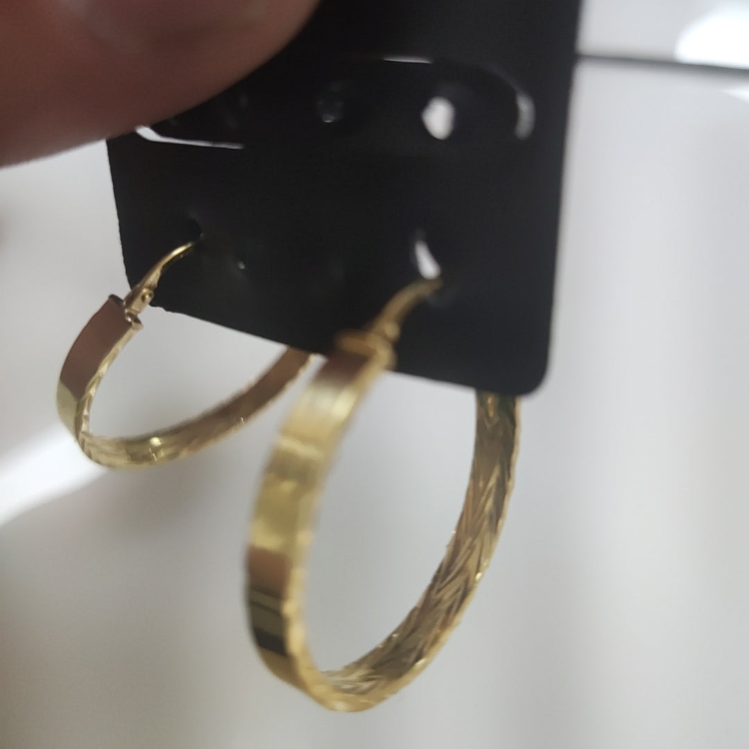 ARRACADAS PAR ORO 8 K 2.6 GRMS (SEMINUEVO)