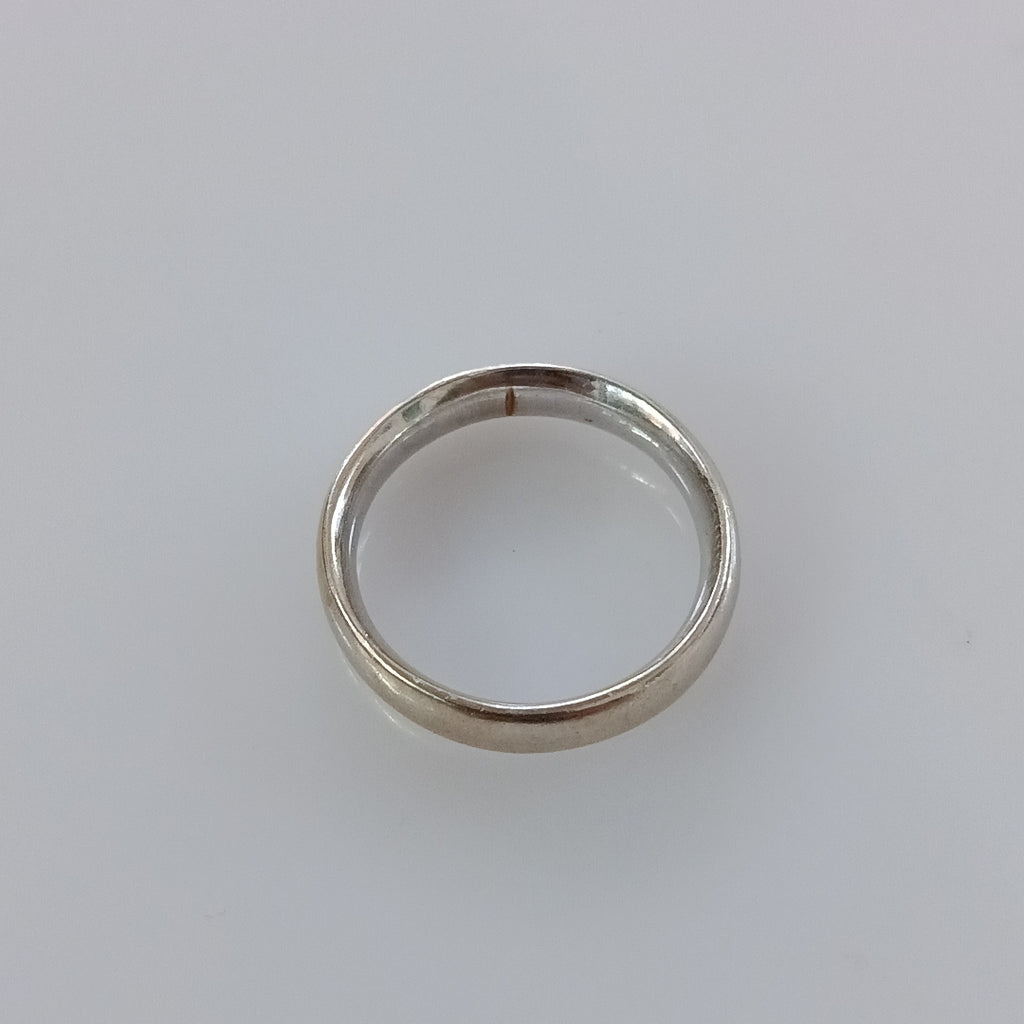 ARGOLLA ORO, ORO BLANCO 14 K 4.3 GRMS (SEMINUEVO)