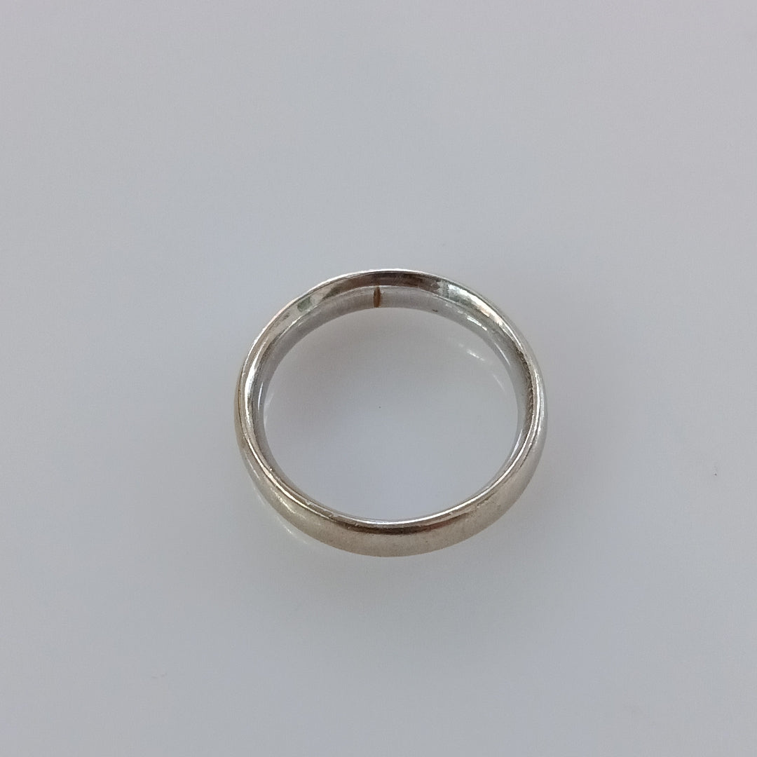 ARGOLLA ORO, ORO BLANCO 14 K 4.3 GRMS (SEMINUEVO)