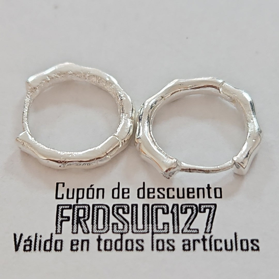 ARRACADAS ESPECIAL PLATA .925 2.9 GR (NUEVO)