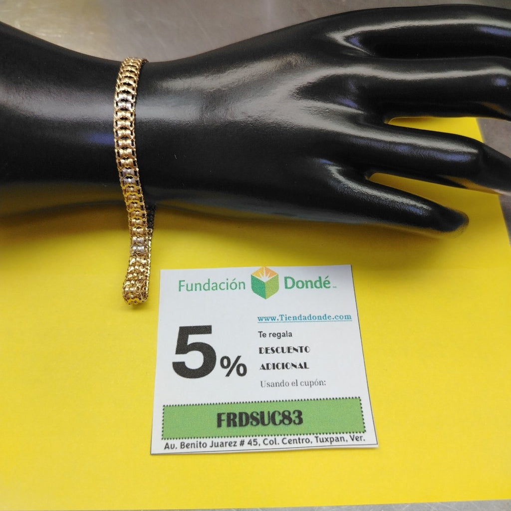 PULSERA ORO 14 K 6.1 GRMS (SEMINUEVO)
