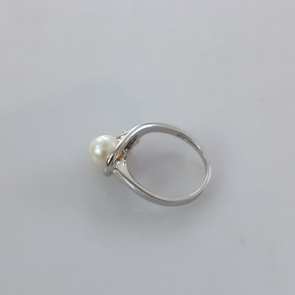 ANILLITO ORO, ORO BLANCO 14 K 2.8 GRMS (SEMINUEVO)