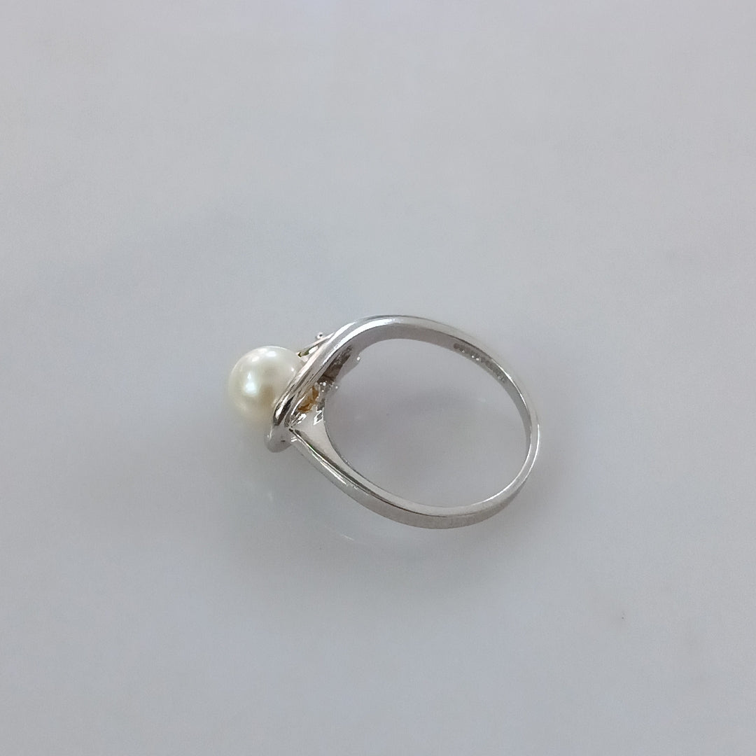 ANILLITO ORO, ORO BLANCO 14 K 2.8 GRMS (SEMINUEVO)