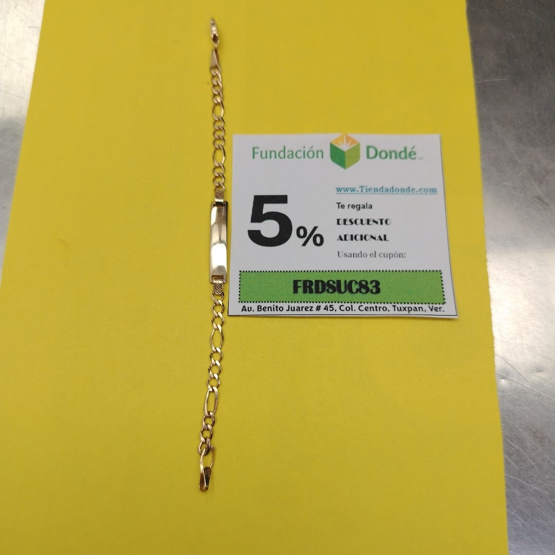 ESCLAVA ORO 14 K 3.6 GRMS (SEMINUEVO)