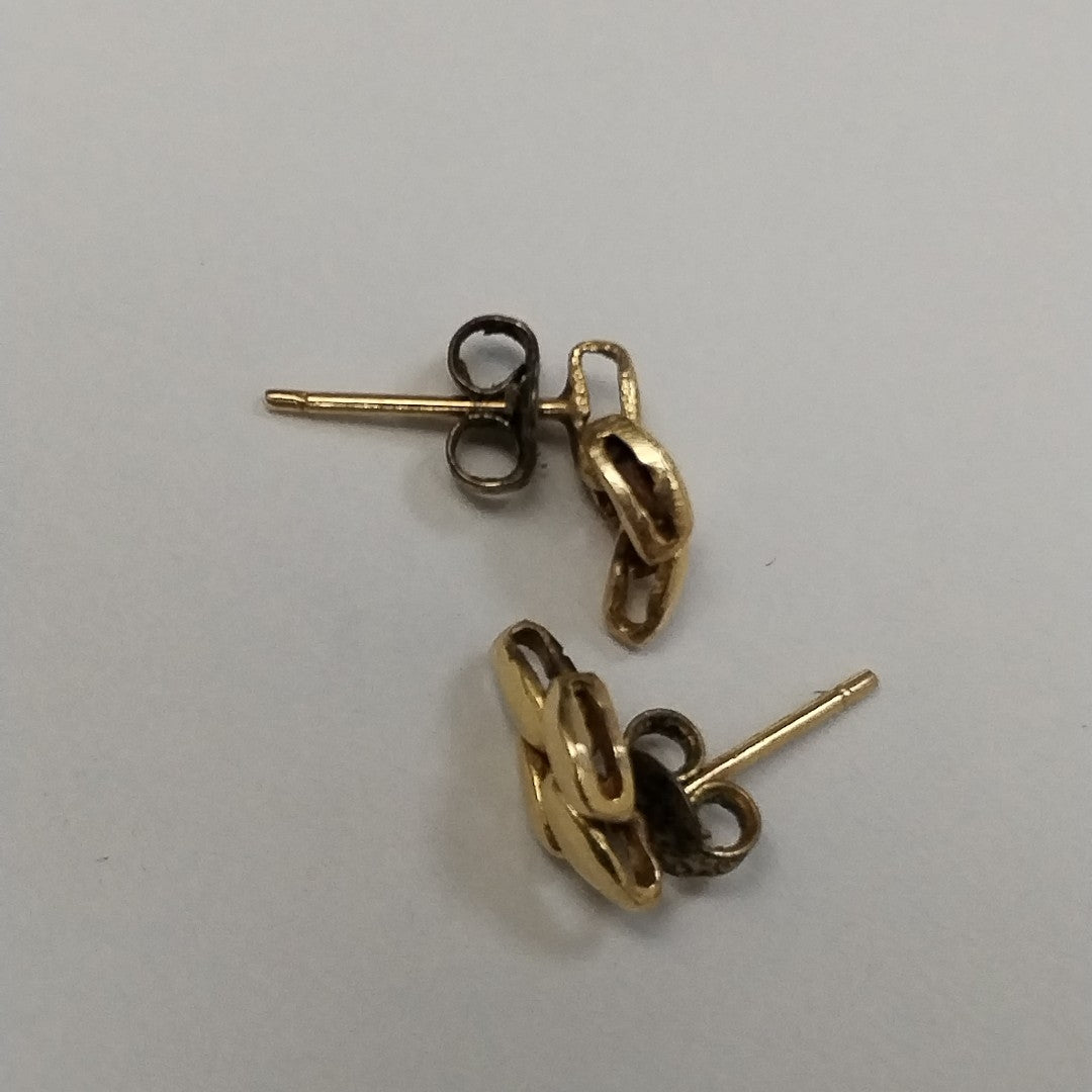 ARETES PAR ORO 18 K 1,60 GRMS (SEMINUEVO)