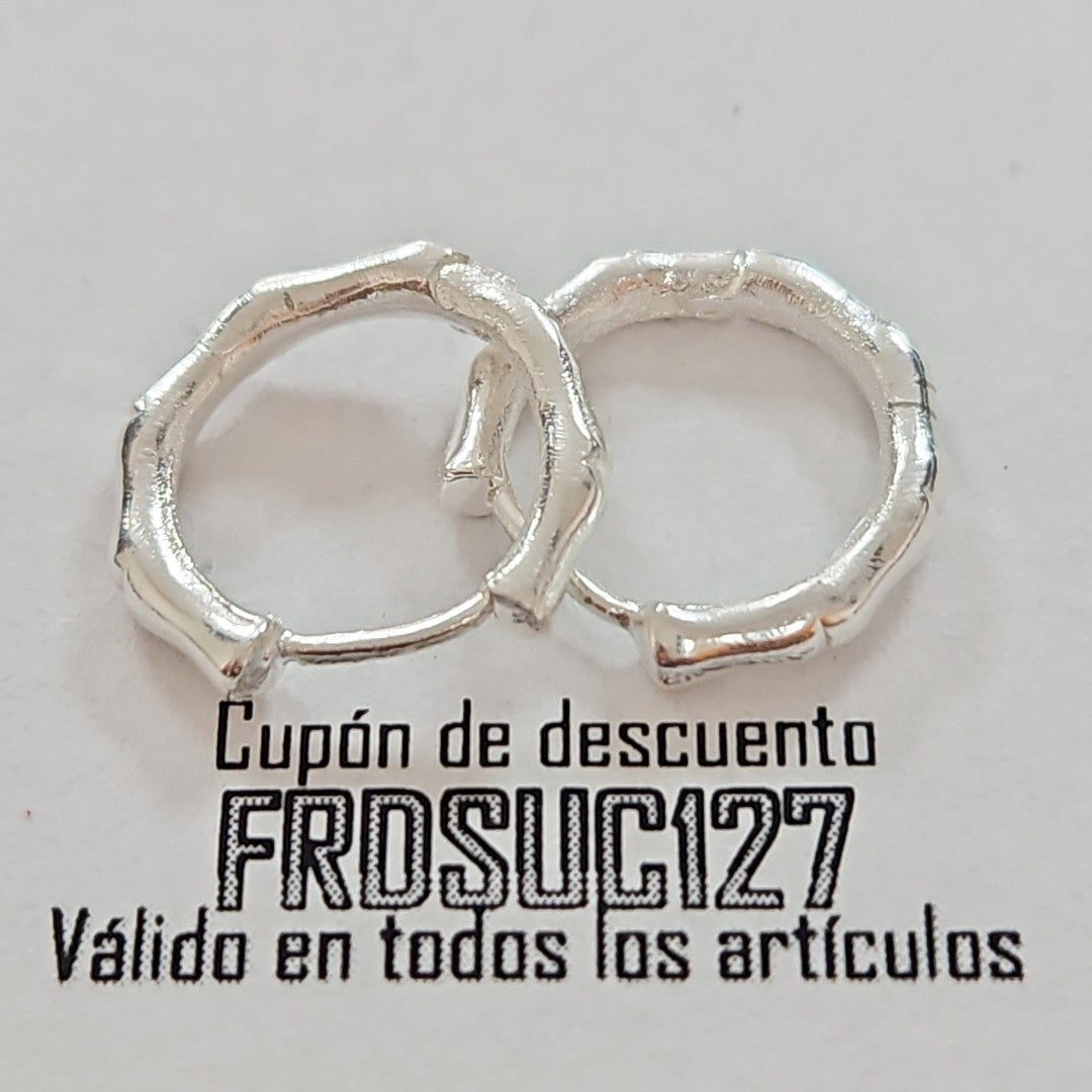 ARRACADAS ESPECIAL PLATA .925 2.9 GR (NUEVO)