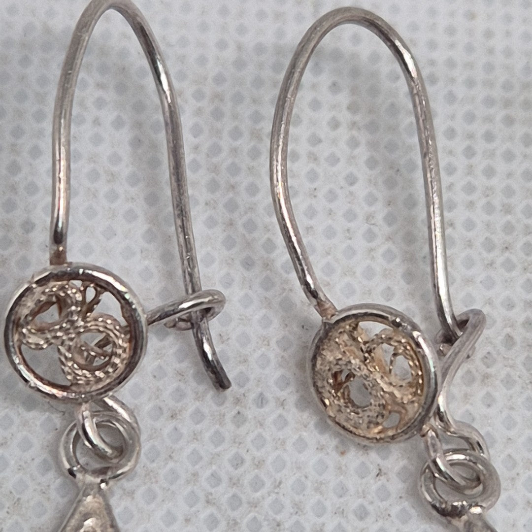 ARETES PAR PLATA 7,10 GRMS (SEMINUEVO)