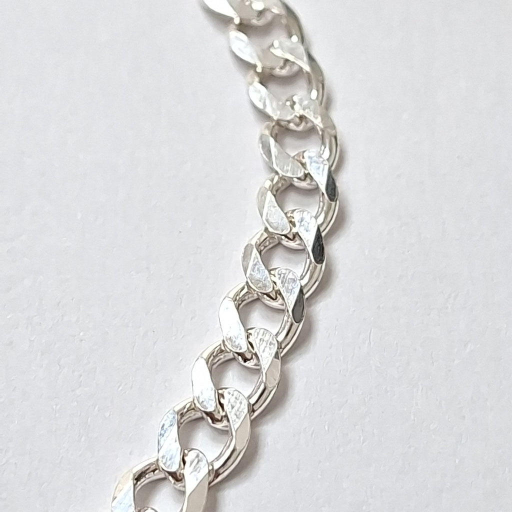 PULSERA BARBADA PLATA .925 21 CM 7.03 GR (NUEVO)