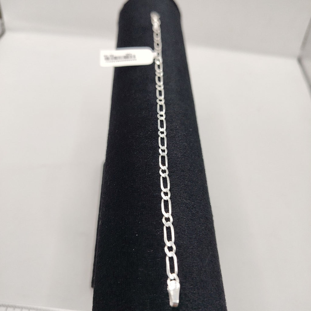 PULSERA TEJIDO 1X1 PLATA .925 18 CM 3.5 GR (NUEVO)