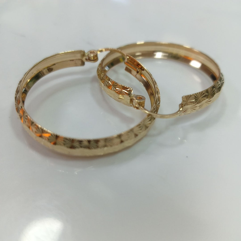 ARRACADAS PAR ORO 10 K 3.5 GRMS (SEMINUEVO)