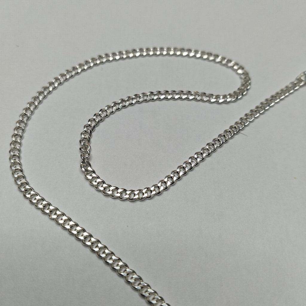 CADENA BARBADA PLATA .925 60 CM 6.63 GR (NUEVO)