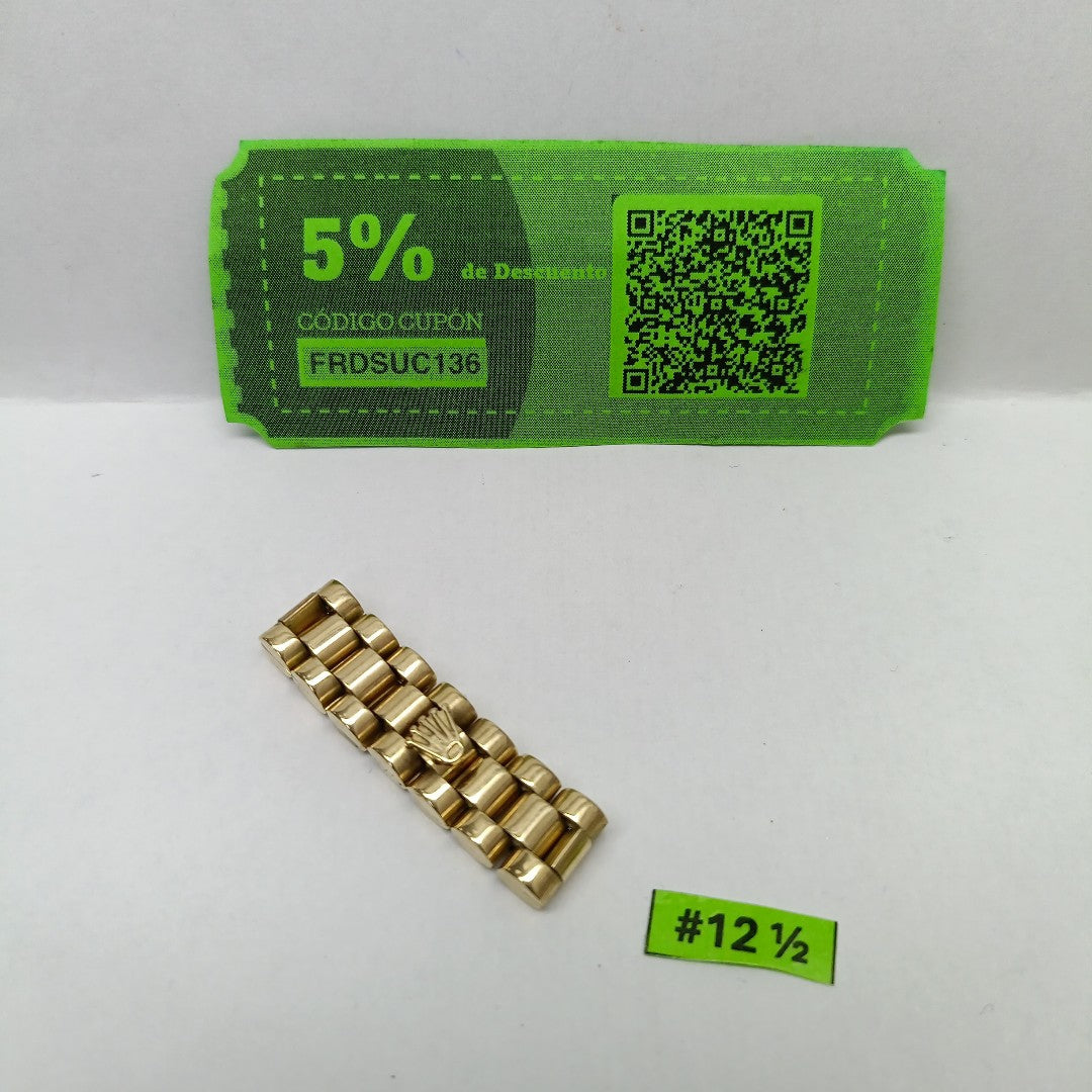ARGOLLA ORO 14 K 10.4 GRMS (SEMINUEVO)