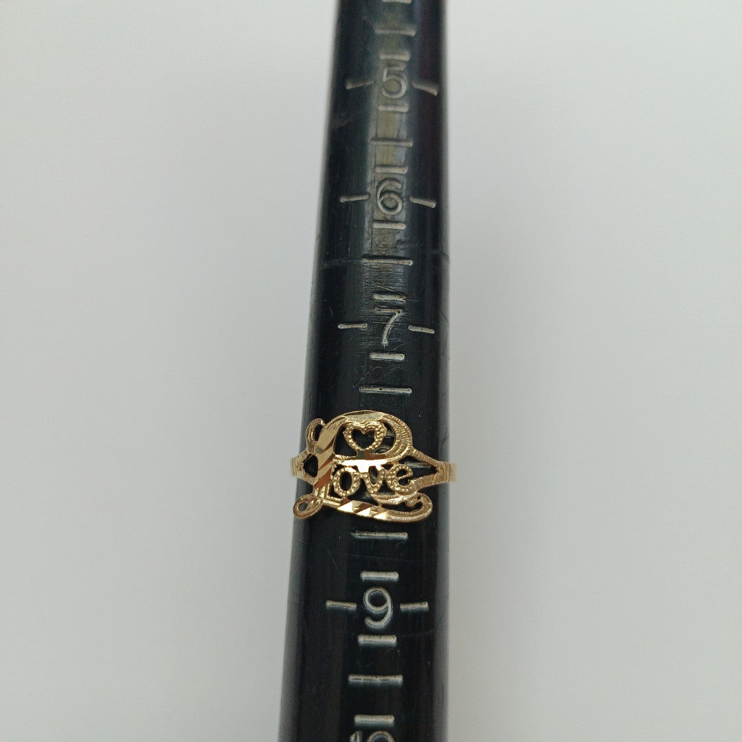ANILLITO ORO 14 K 1.9 GRMS (SEMINUEVO)