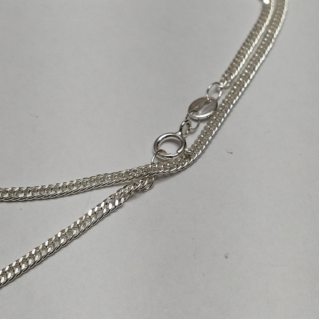 CADENA BARBADA PLATA .925 60 CM 5.02 GR (NUEVO)