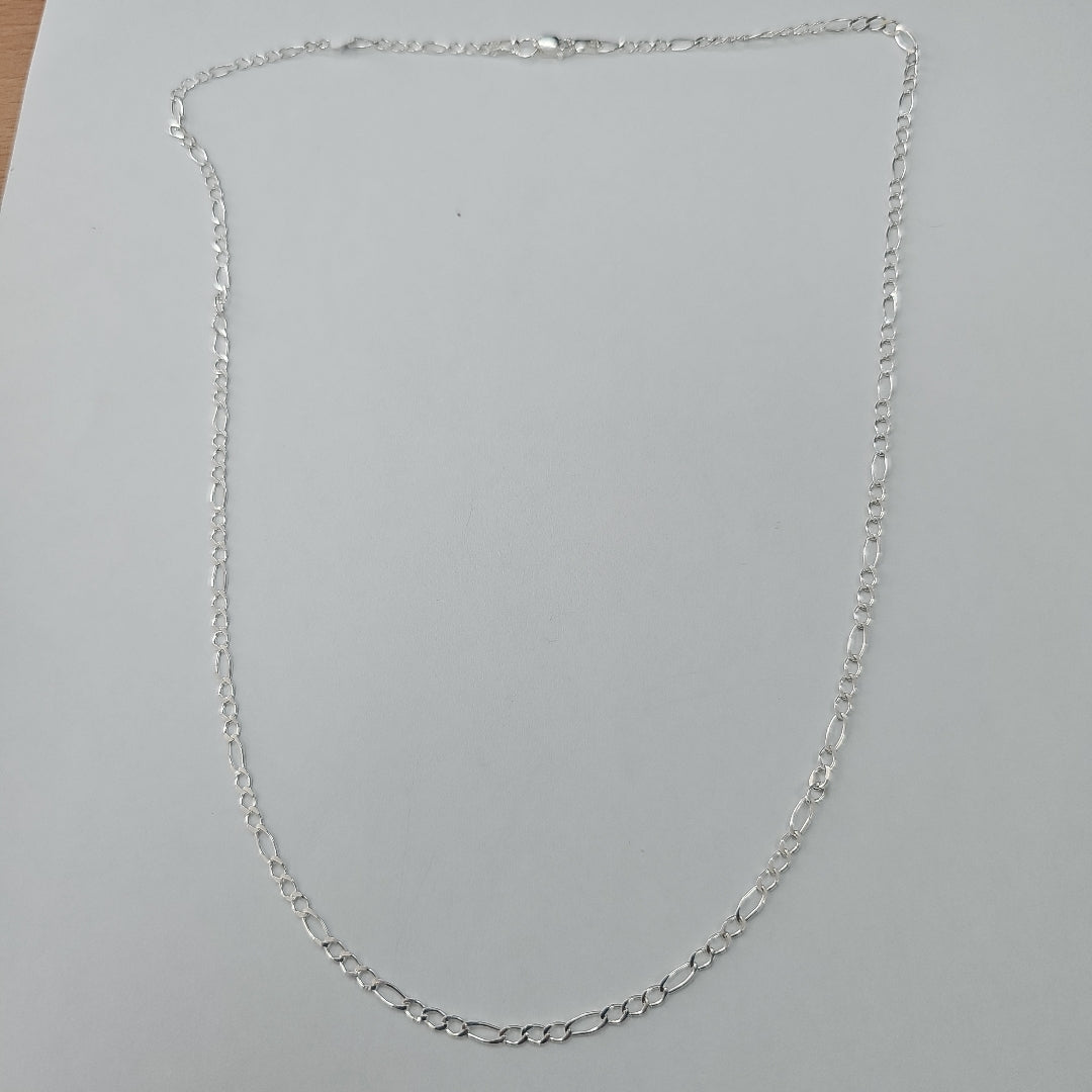 CADENA 3X1 PLATA .925 55 CM 4.33 GR (NUEVO)