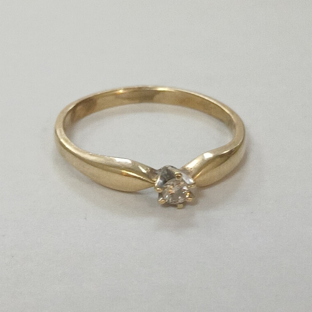 SOLITARIO ORO 14 K 1,50 GRMS (SEMINUEVO)