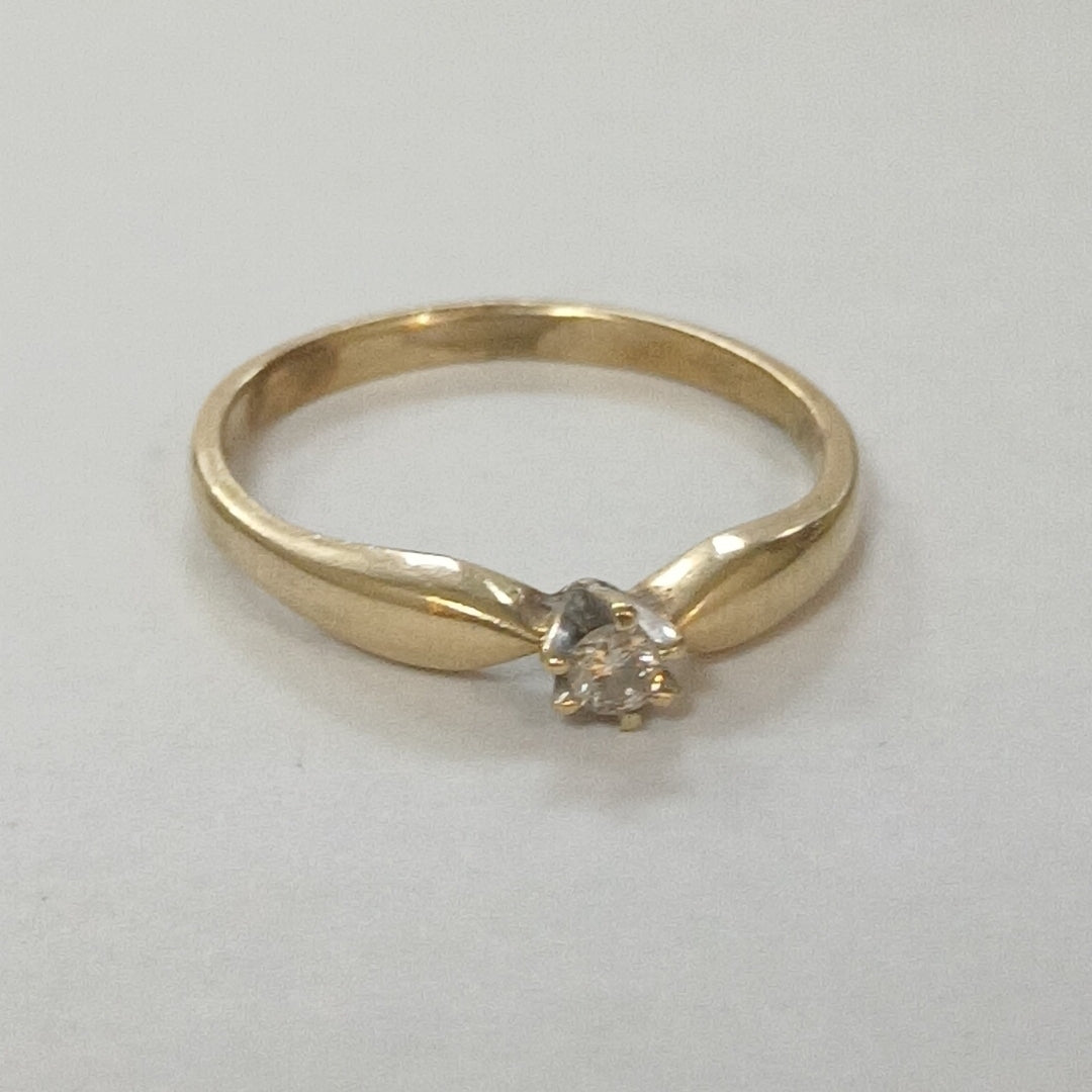 SOLITARIO ORO 14 K 1,50 GRMS (SEMINUEVO)