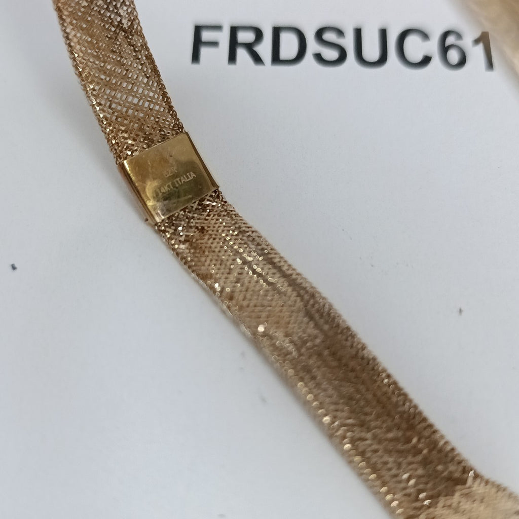 PULSERA ORO 14 K 2.4 GRMS (SEMINUEVO)