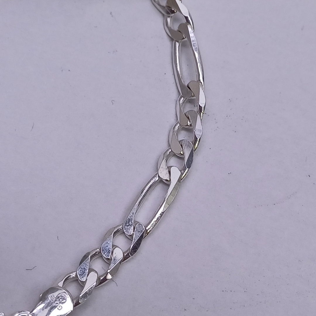 PULSERA ESCLAVA 3X1 PLATA .925 21 CM 10.32 GR (NUEVO)
