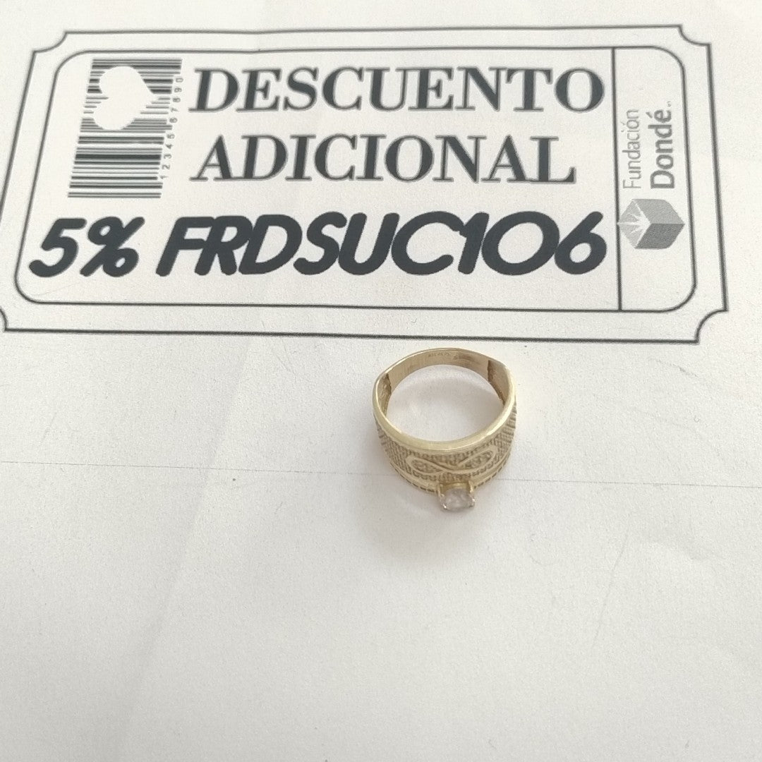 ANILLITO ORO 10 K 4.3 GRMS (SEMINUEVO)