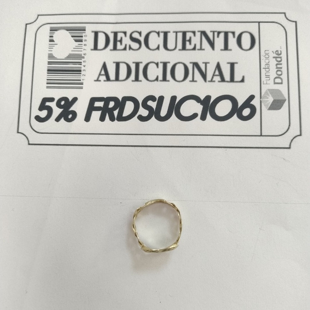 ANILLITO ORO 8 K 2.4 GRMS (SEMINUEVO)