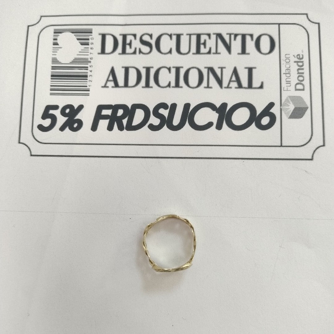 ANILLITO ORO 8 K 2.4 GRMS (SEMINUEVO)