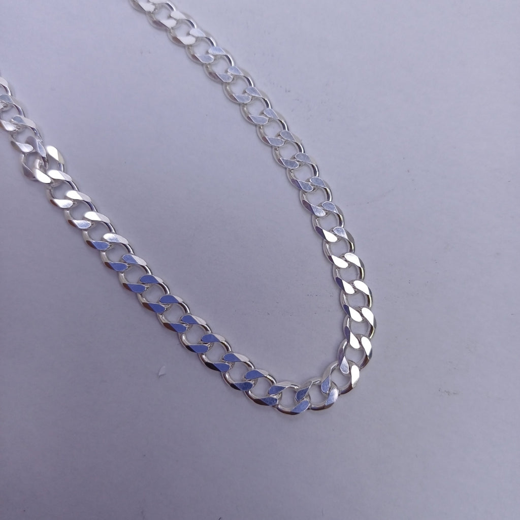 PULSERA BARBADA PLATA .925 21 CM 7.23 GR (NUEVO)