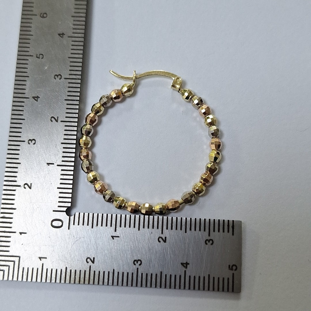 ARRACADAS PAR ORO 10 K 4.3 GRMS (SEMINUEVO)
