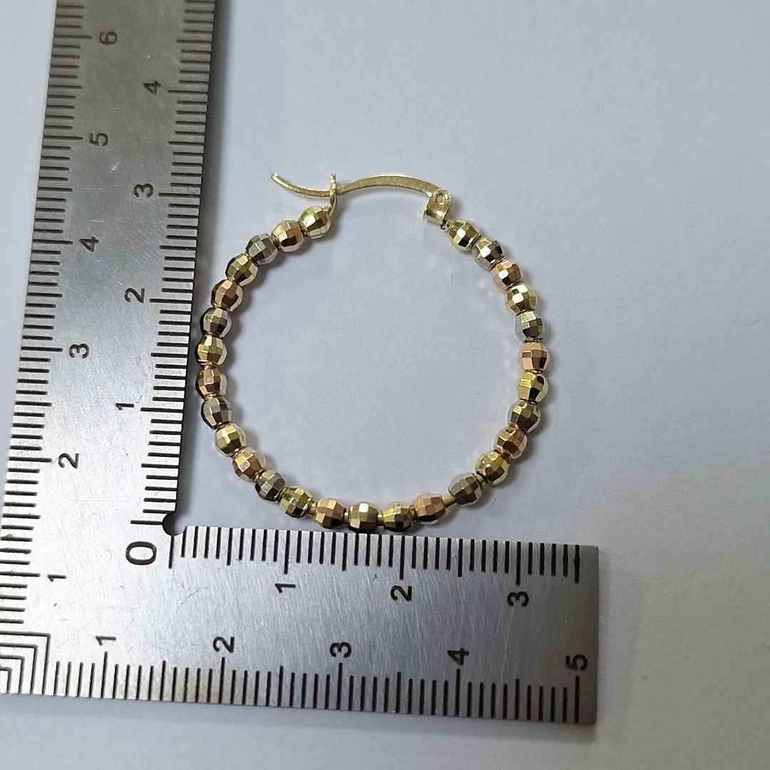 ARRACADAS PAR ORO 10 K 4.3 GRMS (SEMINUEVO)