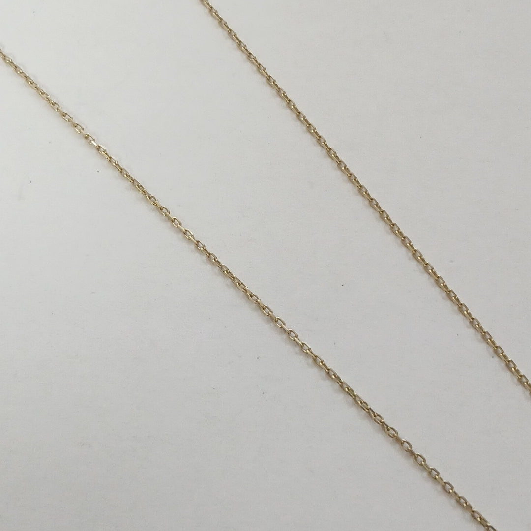DIJE,GARGANTILLA ORO 14 K 1,70 GRMS (SEMINUEVO)