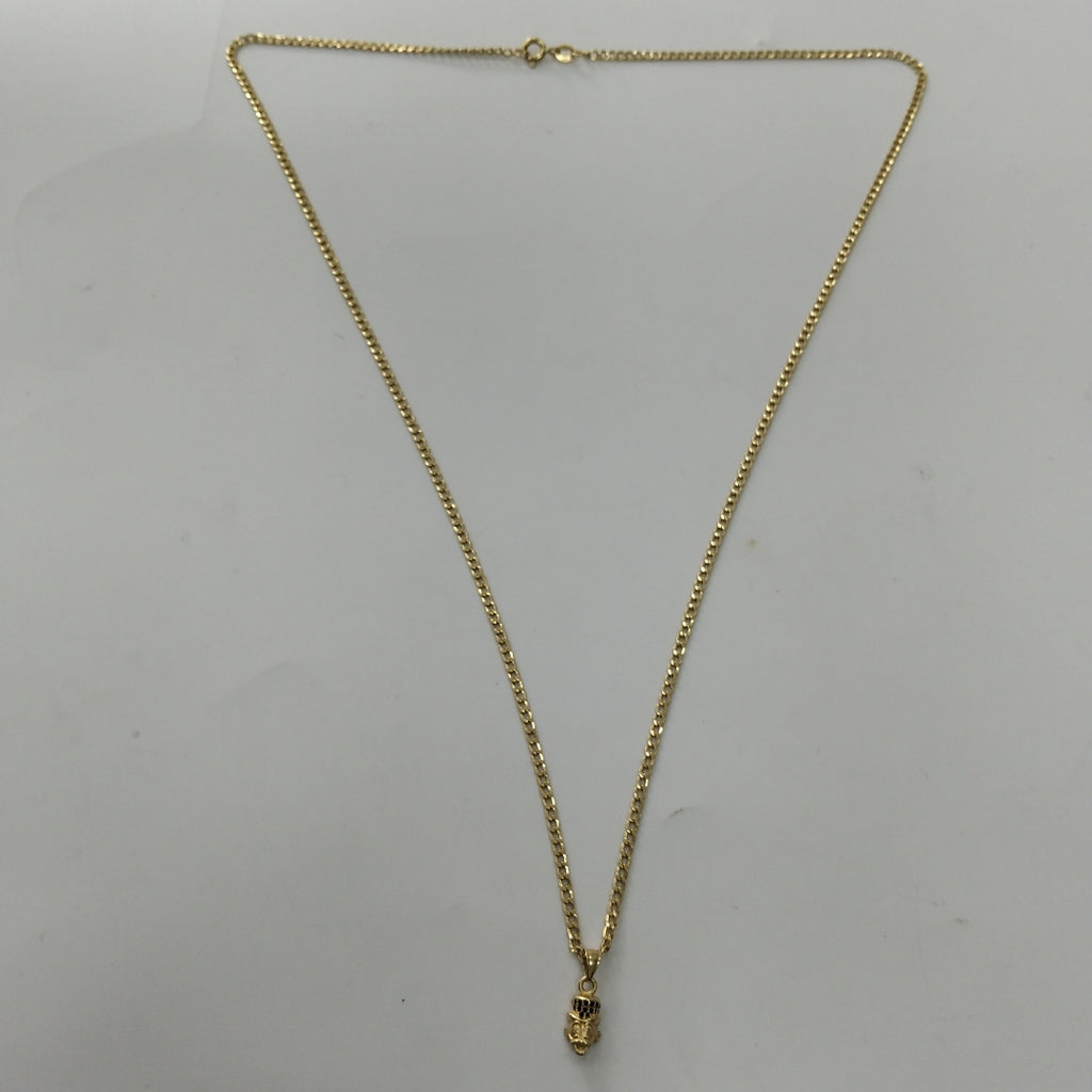 CADENA, DIJE ORO 18 K 5 GRMS (SEMINUEVO)