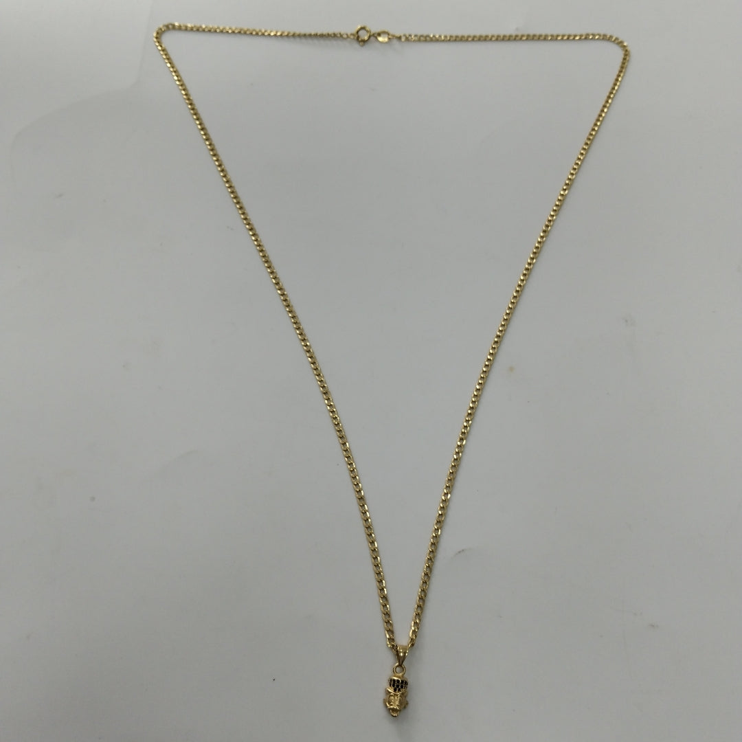 CADENA, DIJE ORO 18 K 5 GRMS (SEMINUEVO)