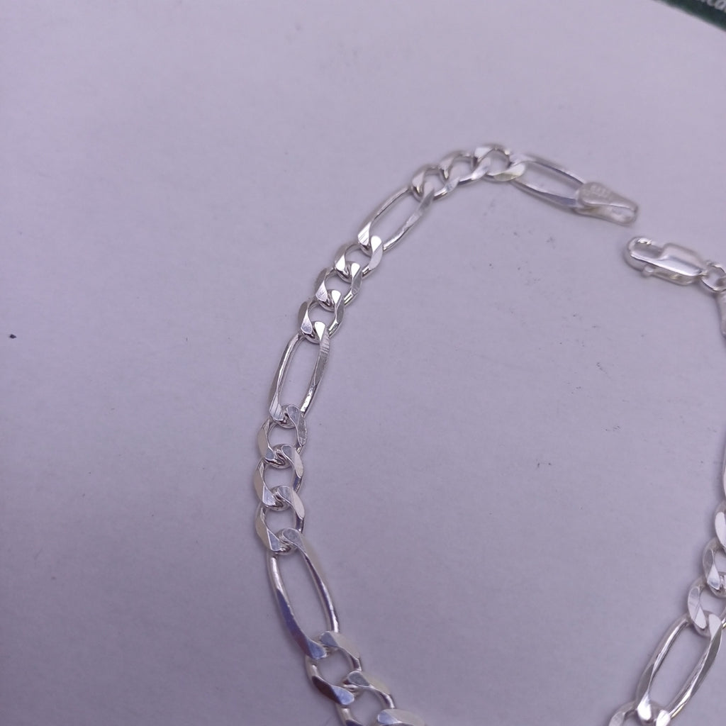 PULSERA 3X1 PLATA .925 18 CM 5.43 GR (NUEVO)