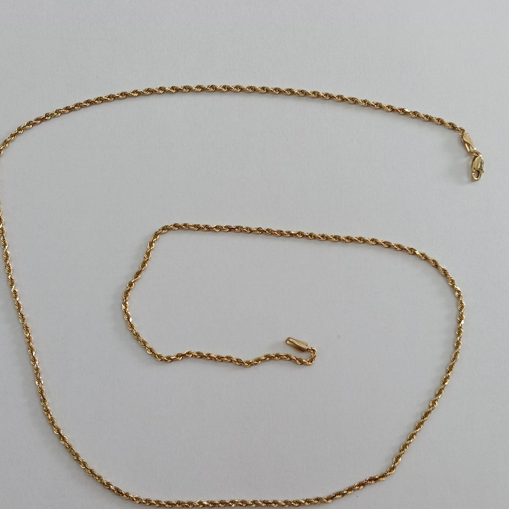 CADENA ORO 14 K 7.8 GRMS (SEMINUEVO)