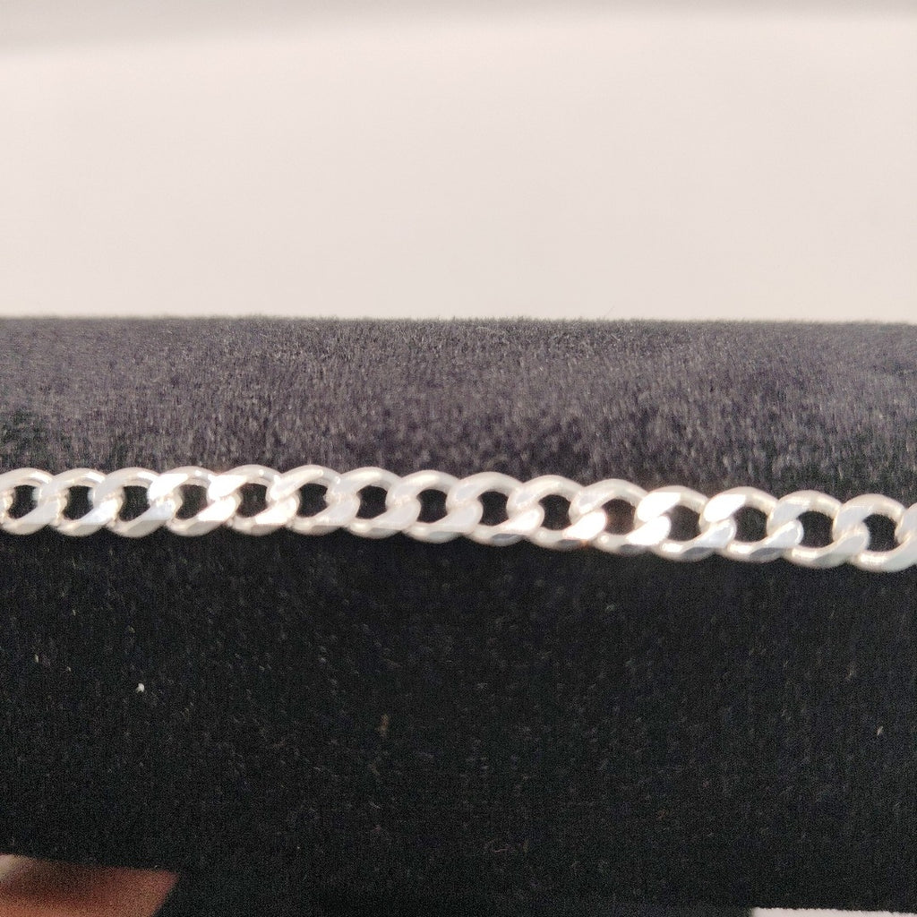 PULSERA BARBADA PLATA .925 21 CM 7.23 GR (NUEVO)