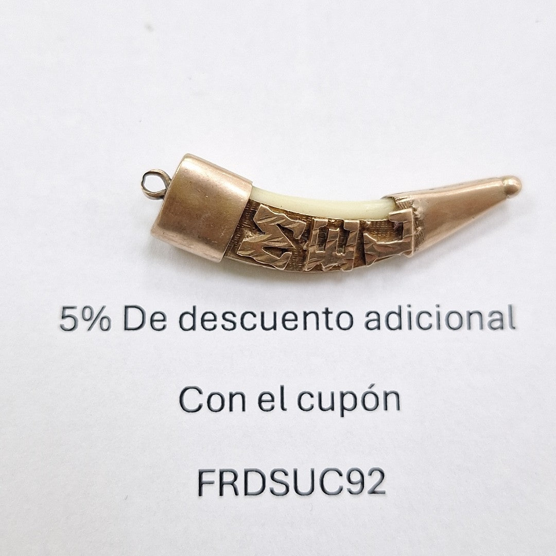 DIJE ORO 8 K 4.8 GRMS (SEMINUEVO)