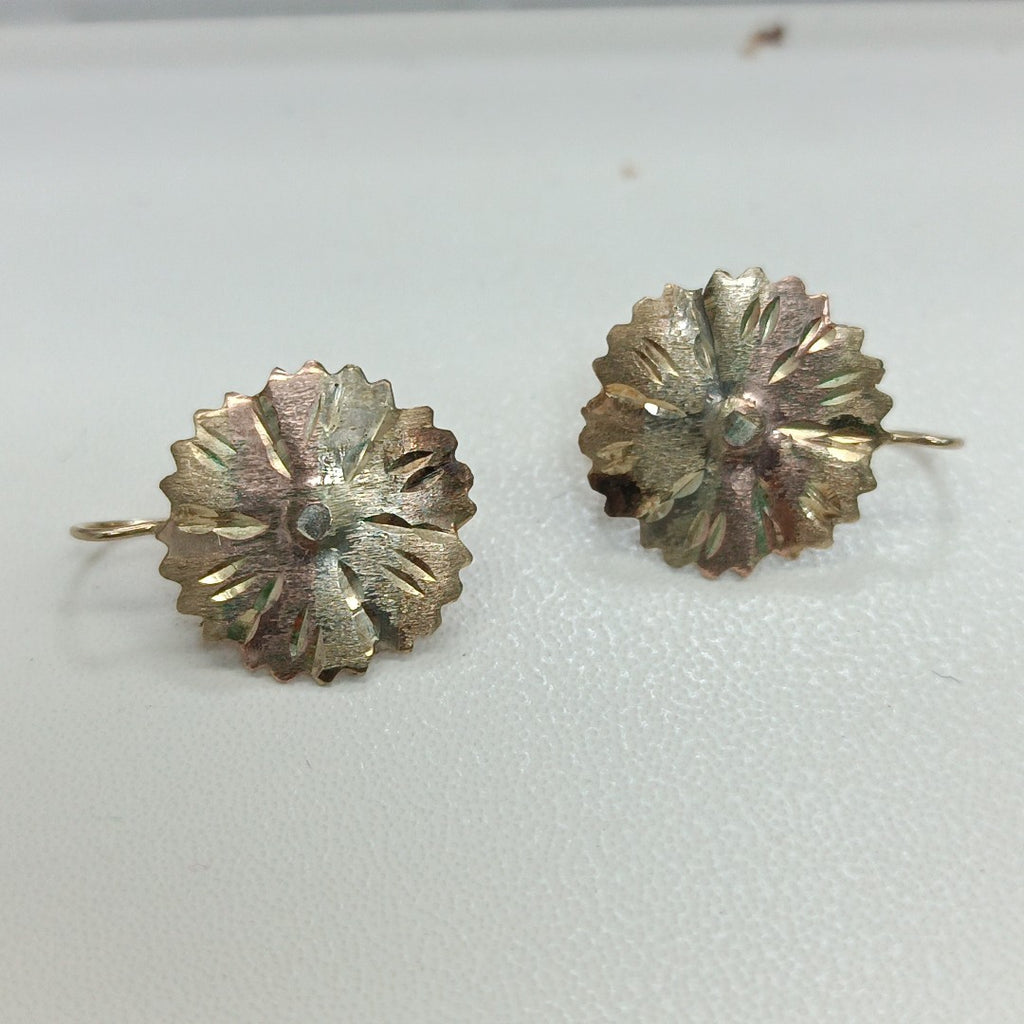 ARETES PAR ORO 10 K 1.5 GRMS (SEMINUEVO)