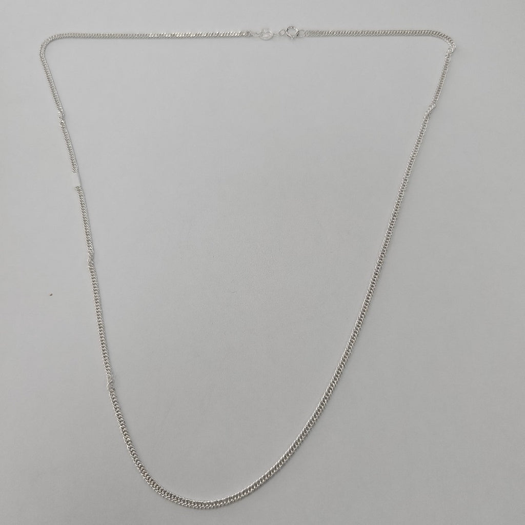 CADENA BARBADA PLATA .925 50 CM 4.22 GR (NUEVO)