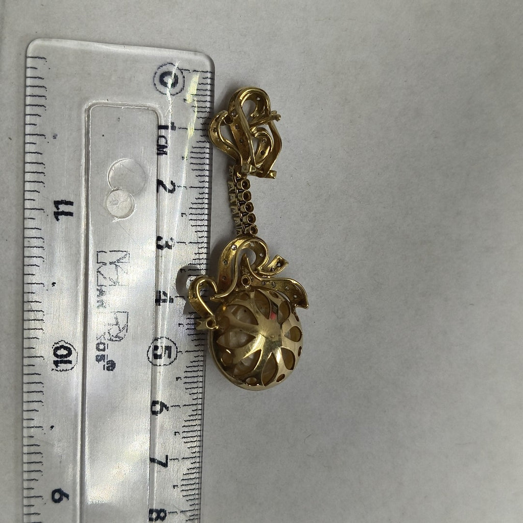 ARETES PAR ORO 14 K 18.1 GRMS (SEMINUEVO)